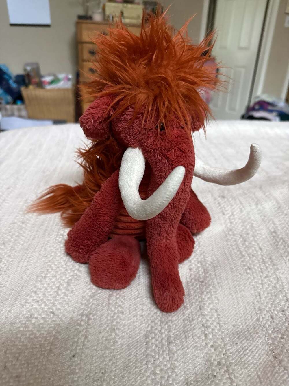 Jellycat Snagglebaggle Winston Woolly Mammoth Plush 13"